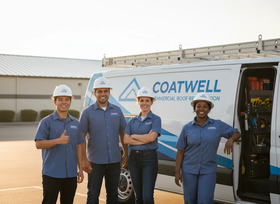 Commercial roof coating company in Holtsville, NY